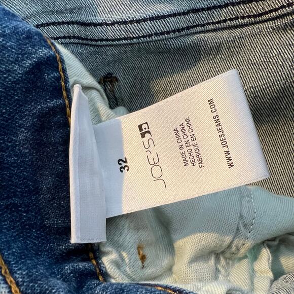 Joes Jeans‎ Womens 32 Blue Denim The Scout Mid Rise Distressed Boyfriend Zip Fly - Picture 5 of 10